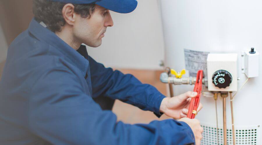 Professional water heater repair in Sunset, ME
